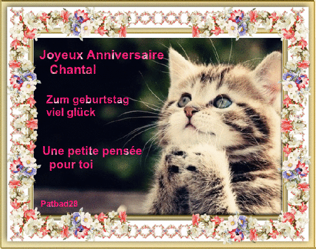 Joyeux Anniversaire Profite Bien De Ta Journée